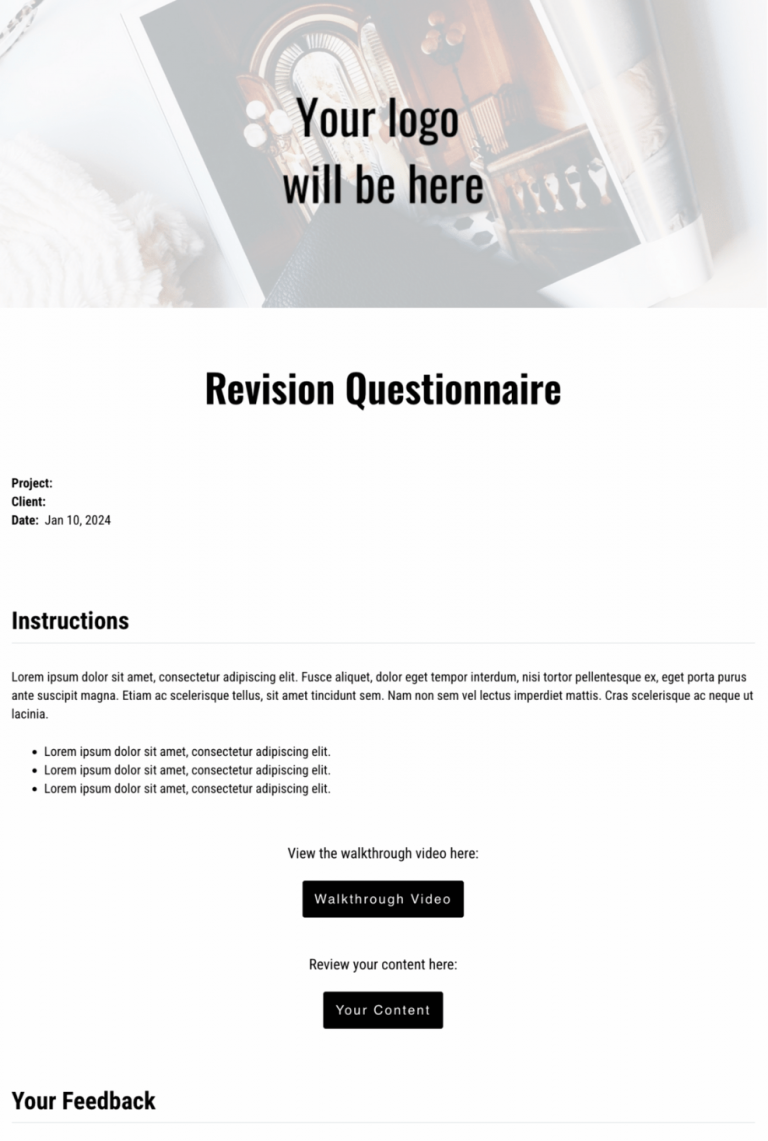 William Collection Revision Questionnaire-2